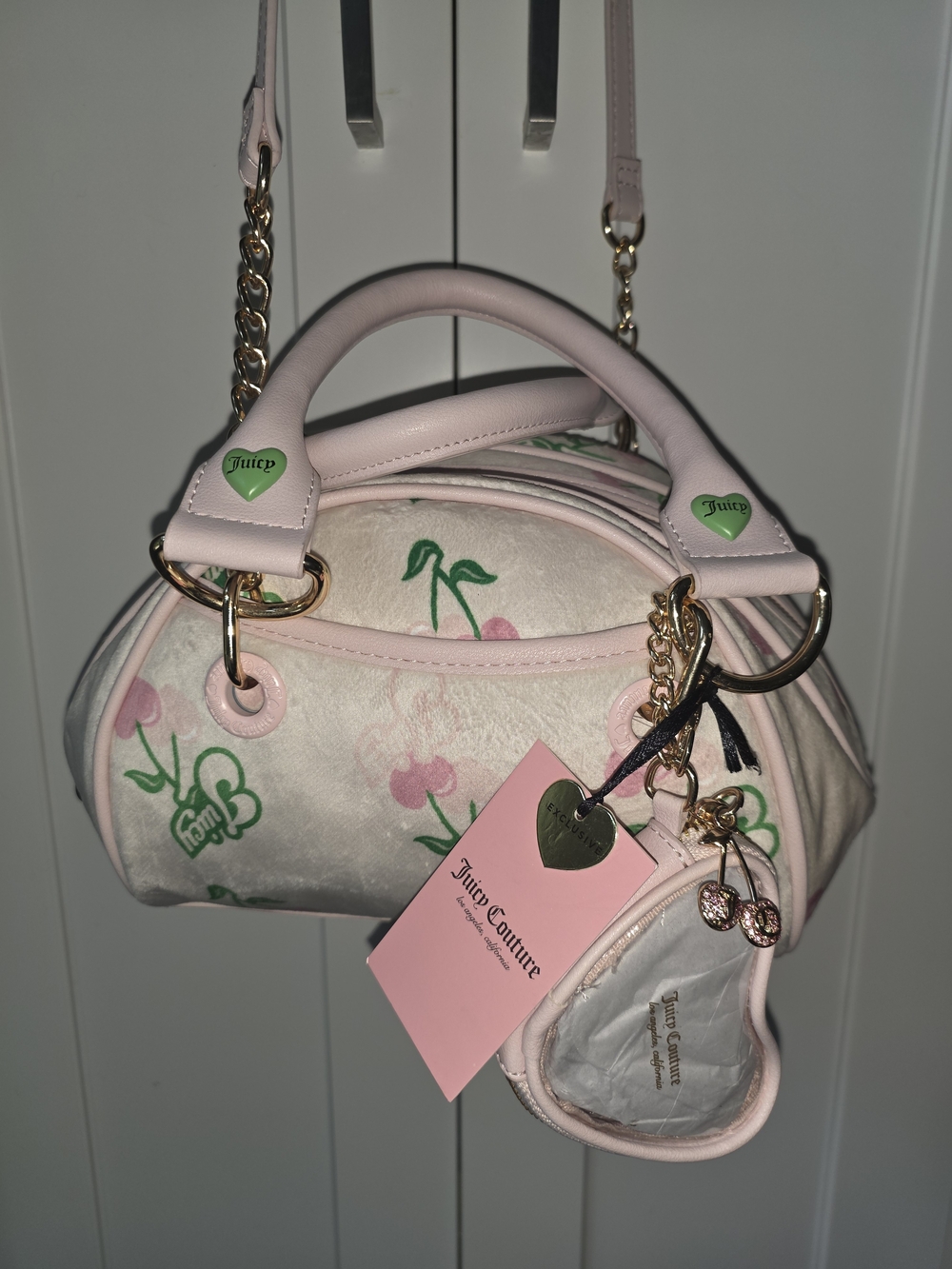 RARE FIND New with Tags – Authentic Juicy Couture Cherry Barrel 💖🍒